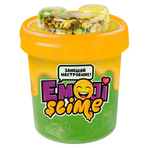 Слайм (лизун) Slime "Emoji. Зеленый", 120г (S130-79), 20 уп.