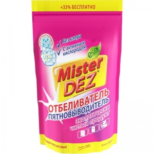 Отбеливатель-пятновыводитель Mister Dez Eco-Cleaning, порошок, 800г